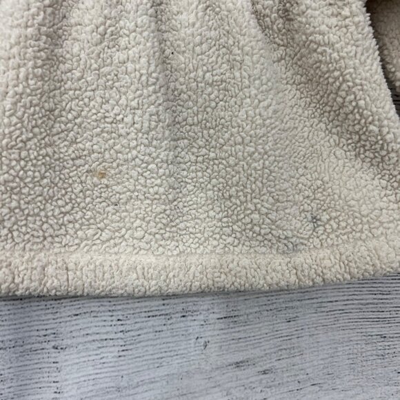 Baby Gap Sherpa Hooded Jacket With Wooden Buttons & Pockets, Size 6-12m - Picture 3 of 3